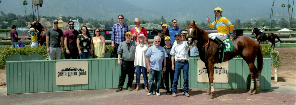 California Chrome winner's Circle Santa Anita